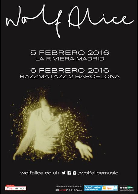 Wolf Alice de gira por Madrid y Barcelona en Febrero 2016