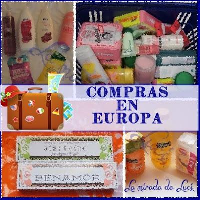 COMPRAS EN EUROPA (Etos, Boots, Carrefour y Oh Lá-Lá)