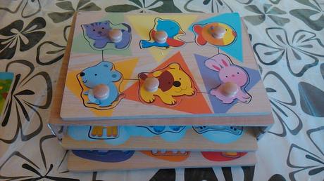 Caja de puzzles de madera Como mejorar la psicomotricidad fina en las manos