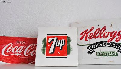 Cartel Vintage 7UP