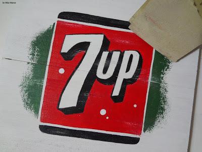 Cartel Vintage 7UP