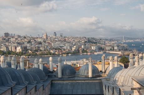 Vistas de la parte Europea desde la mezquita de Solimán. Foto: Sara Gordón