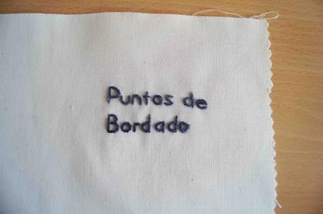 Tutorial: funda de álbum de puntos de bordado / Tutorial: embroidery stitches album cover