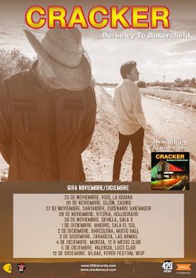 Cracker darán once conciertos en España en otoño Cracker darán once conciertos en España en otoño