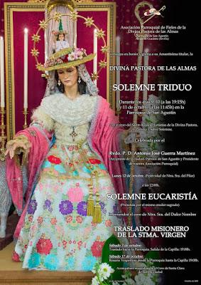 Cultos en honor de la Divina Pastora de Alcalá de Guadaira