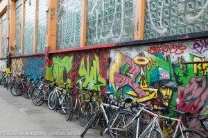 Descubriendo Berlín en cinco días Bikes in Neue Heimat