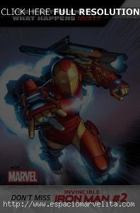 Marvel Comics promociona los Nº 2 de las series de All-New All-Different Marvel Invincible Iron Man Nº 2