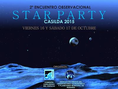 Segundo encuentro observacional Star Party 2015 en Casilda, provincia de Santa Fe