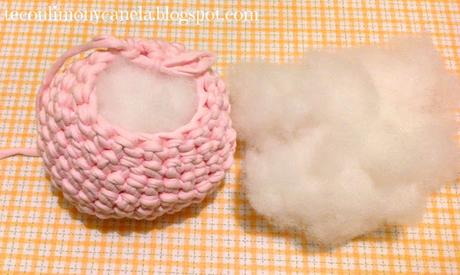 PELOTA SONAJERO EN TRAPILLO PARA BEBE PELOTA SONAJERO EN TRAPILLO PARA BEBE
