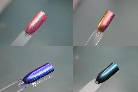 Sorteo colección Tornasol de Masglo #Masgloyaes4Free Masglo colección Tornasol Swatches