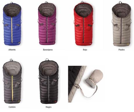 Sacos para sillas de paseo, capazo y grupo 0 de invierno Baby Clic Sacos para silla de paseo con manoplas modelo Iceland de Baby Clic
