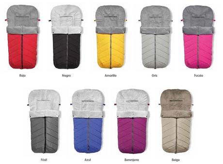 Sacos para sillas de paseo, capazo y grupo 0 de invierno Baby Clic Sacos para silla de paseo Nanouk de Baby Clic