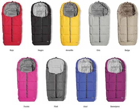 Sacos para sillas de paseo, capazo y grupo 0 de invierno Baby Clic Sacos para silla de paseo modelo Alaska de Baby Clic