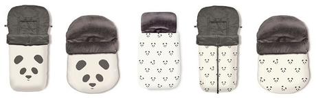 Sacos para sillas de paseo, capazo y grupo 0 de invierno Baby Clic Sacos oso panda Baby clic Praia