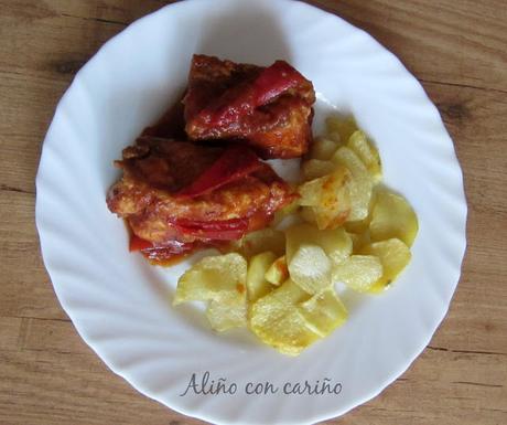 BACALAO CON PIMIENTOS BACALAO CON PIMIENTOS