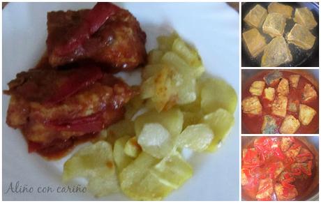 BACALAO CON PIMIENTOS BACALAO CON PIMIENTOS