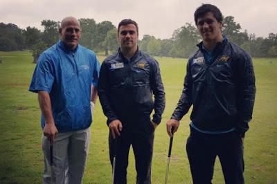 El paseo, el golf y la familia, en el día libre de Los Pumas El paseo, el golf y la familia, en el día libre de Los Pumas