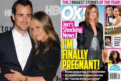 Rumor, Jennifer Aniston embarazada de mellizas