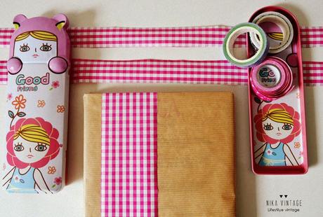 DIY PACKAGING CON VICHY ROSA 3 Diy, Packaging, empaquetado molon, vichy, hazlo tu mismo, do it your self, papel kraft