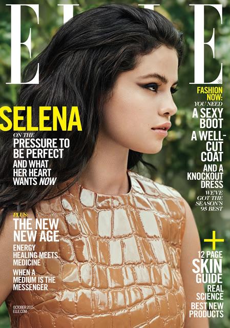 Selena Gomez muestra una mirada felina en nueva portada para ELLE