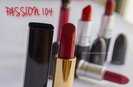 TOP 5: labiales rojos.