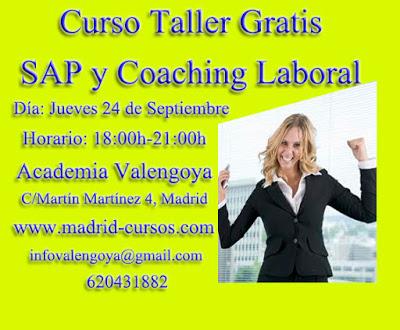 Curso Taller Gratis SAP y Coaching Laboral