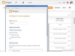Como crear pestañas en blogger Como crear pestañas en blogger