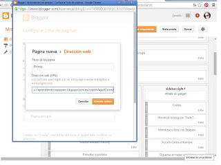 Como crear pestañas en blogger Como crear pestañas en blogger
