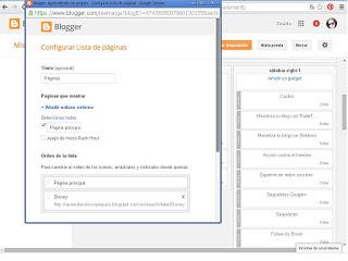 Como crear pestañas en blogger Como crear pestañas en blogger