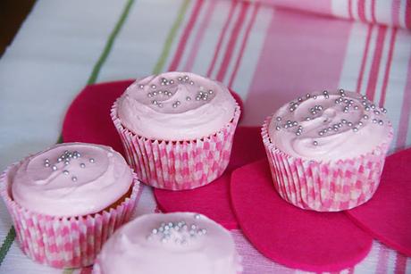 Cupcakes de Vainilla y Nubes