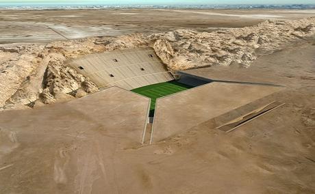 Horadar el desierto Al Ain Stadium TECNNE