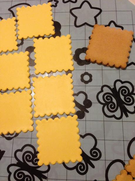 Galletas Frozen Fever con papel de azúcar Galletas Frozen Fever con papel de azúcar