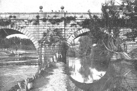 El crimen del Puente de Segovia (1916) Lugar desde donde fue arrojado el cadáver de Natividad
