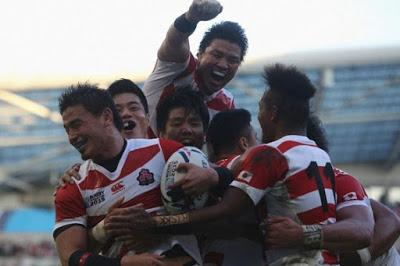 Batacazo Japónes histórico ante Sudáfrica en el Mundial de rugby