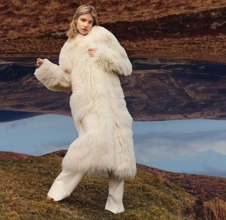 Natalia Vodianova para Stella McCartney, en Escocia Natalia Vodianova Stella McCartney