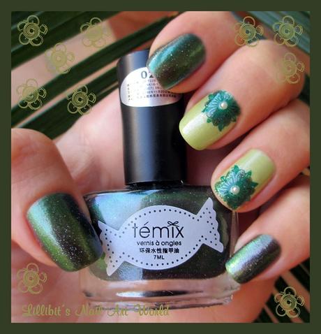 RETO COLORES 3 (Verde): Esmalte Témix 02 de BPS RETO COLORES 3 (Verde): Esmalte Témix 02 de BPS