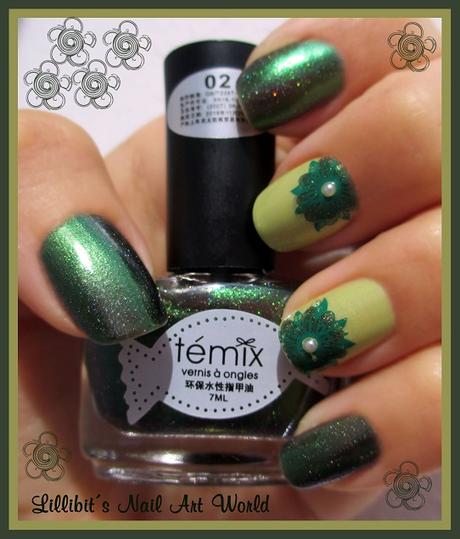 RETO COLORES 3 (Verde): Esmalte Témix 02 de BPS RETO COLORES 3 (Verde): Esmalte Témix 02 de BPS