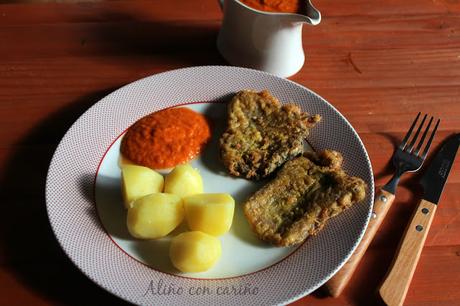 FILETES DE LENGUA DE TERNERA CON SALSA DE TOMATE CASERA