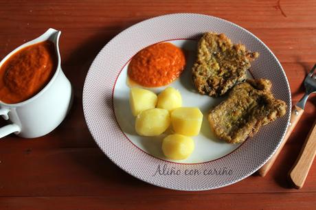 FILETES DE LENGUA DE TERNERA CON SALSA DE TOMATE CASERA