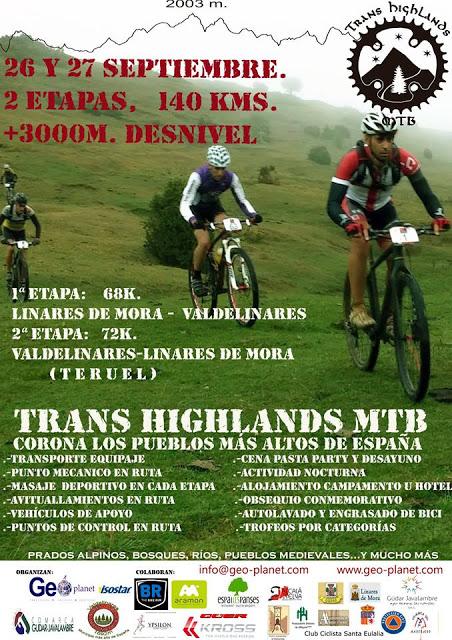 Este finde toca TRANS HIGHLANDS MTB 2015 !!!!!!!