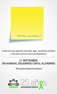 Día Mundial del Alzheimer 2015 Día Mundial del Alzheimer 2015