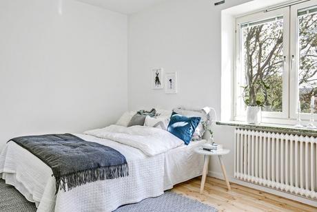 Inspiración Deco: Un piso de 72 metros cuadrados totalmente blanco Inspiración Deco: Un piso de 72 metros cuadrados totalmente blanco