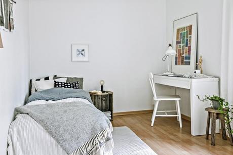 Inspiración Deco: Un piso de 72 metros cuadrados totalmente blanco Inspiración Deco: Un piso de 72 metros cuadrados totalmente blanco