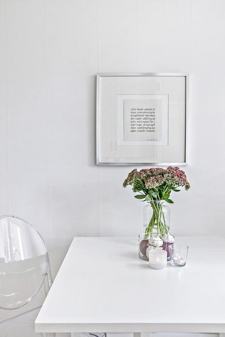 Inspiración Deco: Un piso de 72 metros cuadrados totalmente blanco Inspiración Deco: Un piso de 72 metros cuadrados totalmente blanco