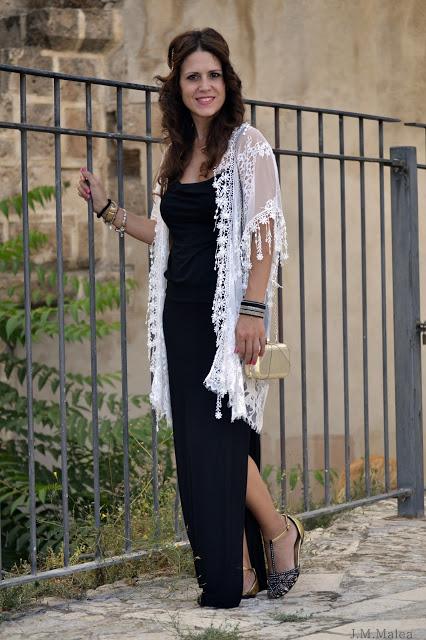 FALDA LARGA Y KIMONO FALDA LARGA Y KIMONO