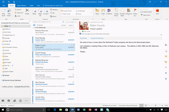 Microsoft presentó el nuevo Office 2016 para Windows 10 a nivel mundial