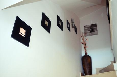 Decorar una escalera con espejos Decorar una escalera con espejos (2)