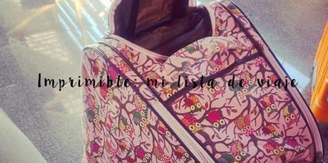 La lista de viaje, mi imprenscidible a la hora de preparar maletas. La lista de viaje, mi imprenscidible a la hora de preparar maletas.