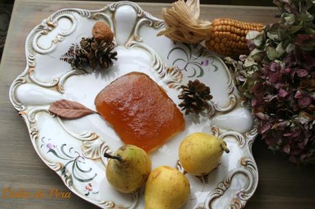 Dulce de pera El Ágora de Ángeles dulce de pera,mermelada de pera