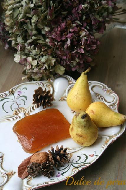 Dulce de pera El Ágora de Ángeles dulce de pera,mermelada de pera